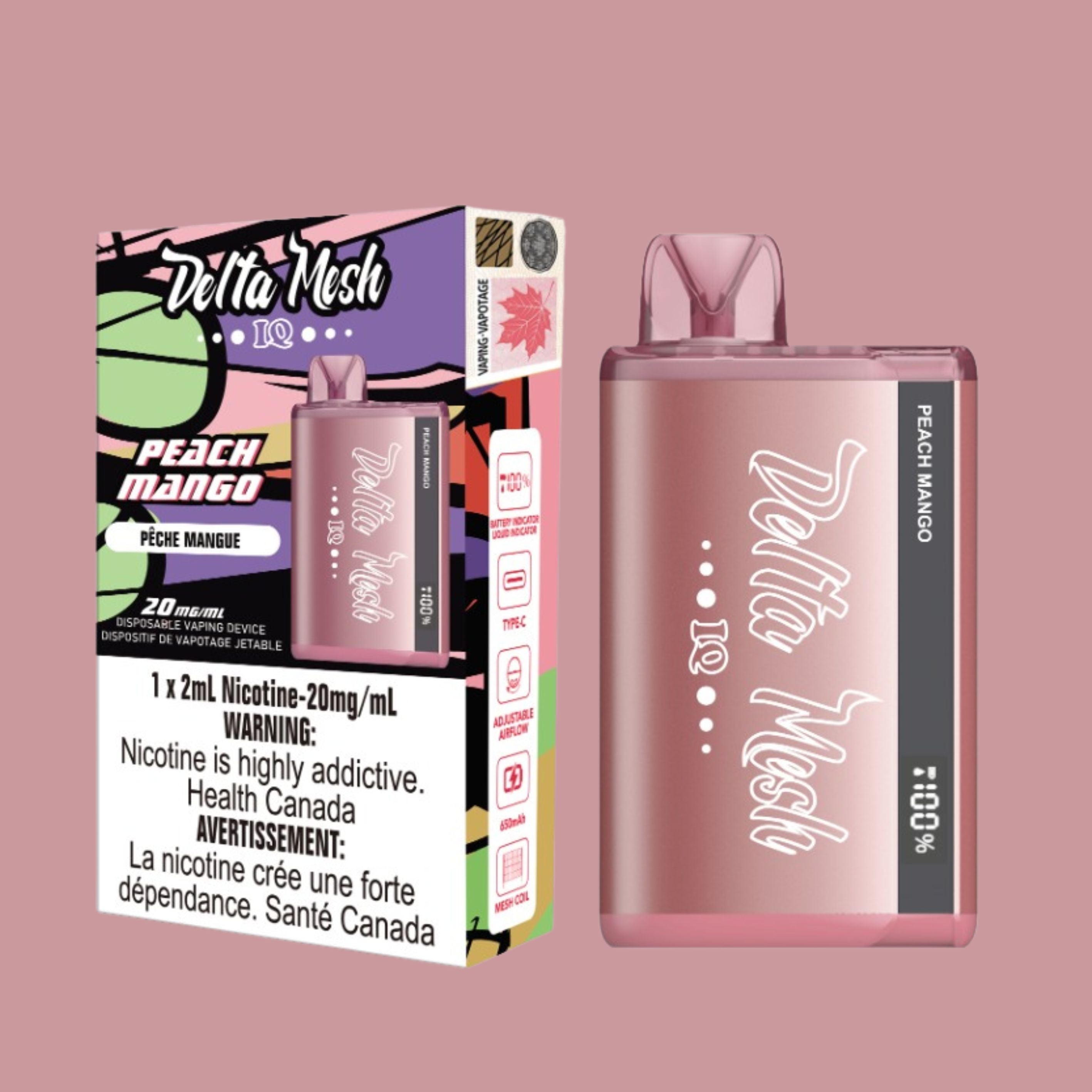 Delta Mesh IQ Disposable Vape