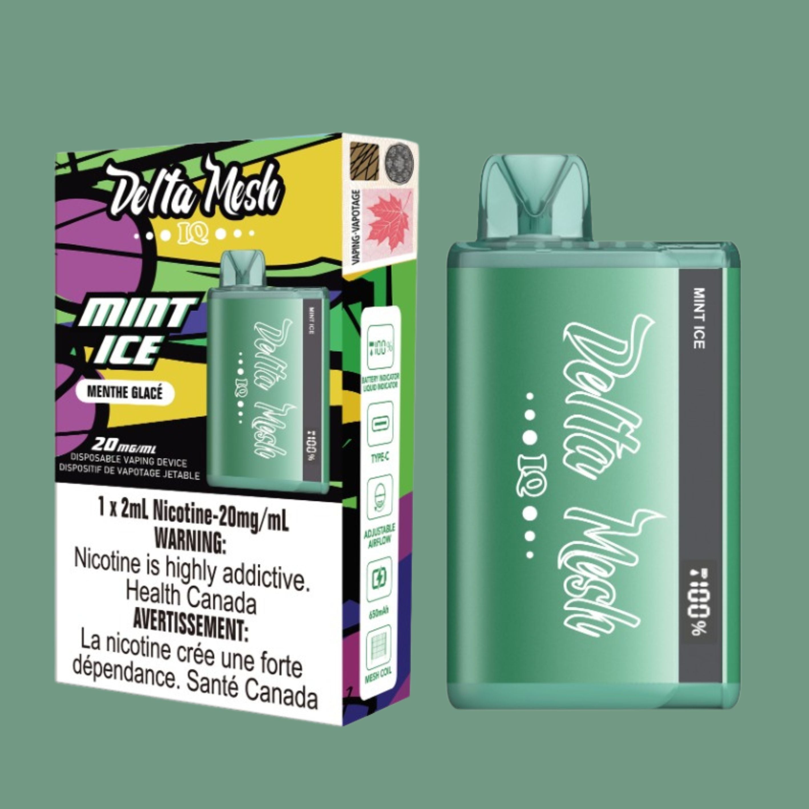 Delta Mesh IQ Disposable Vape