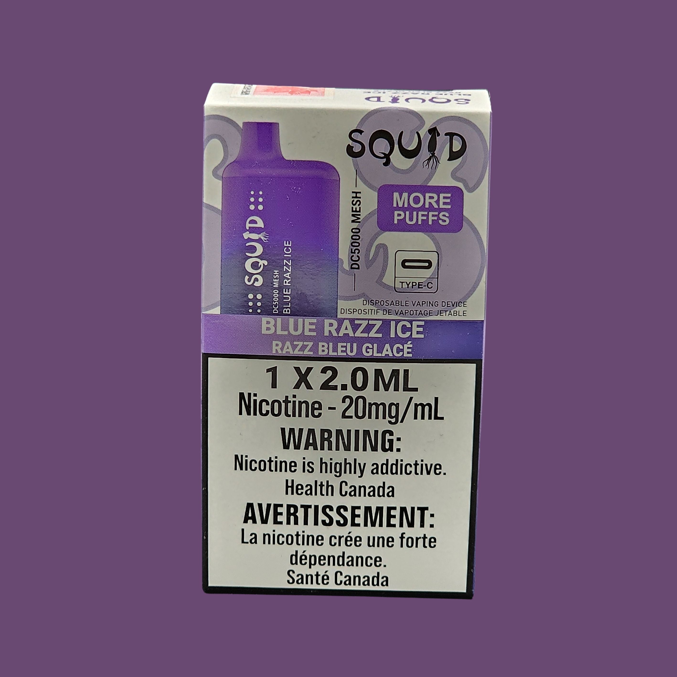 Squid DC Disposable Vape Squid DC Disposable Vape