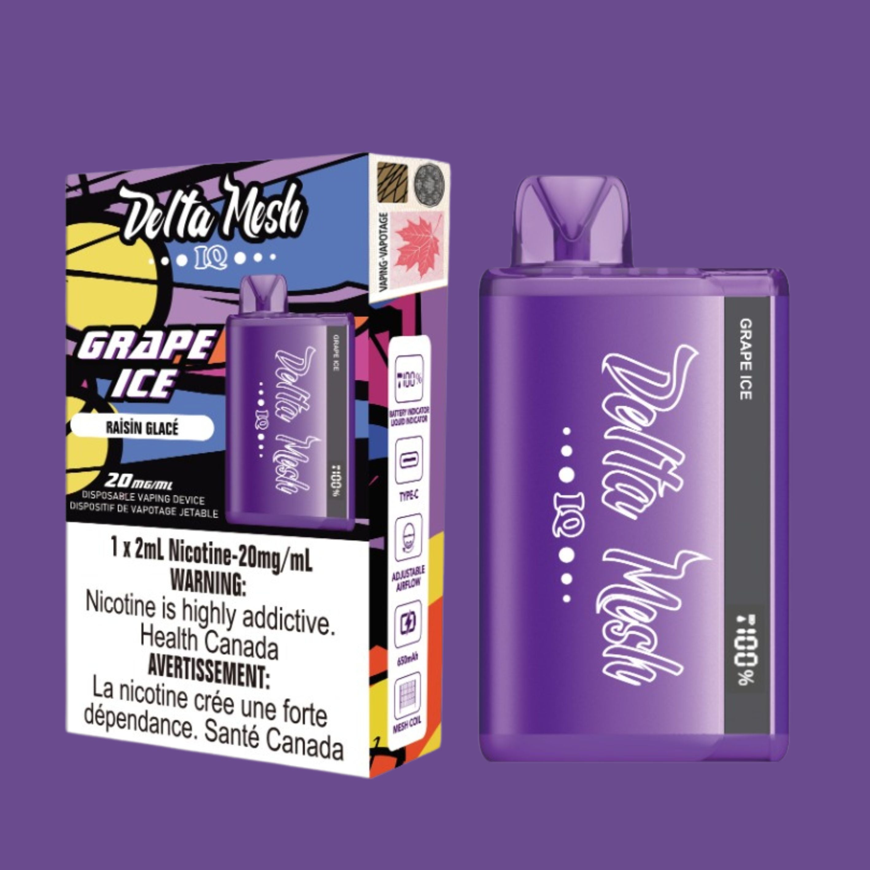 Delta Mesh IQ Disposable Vape