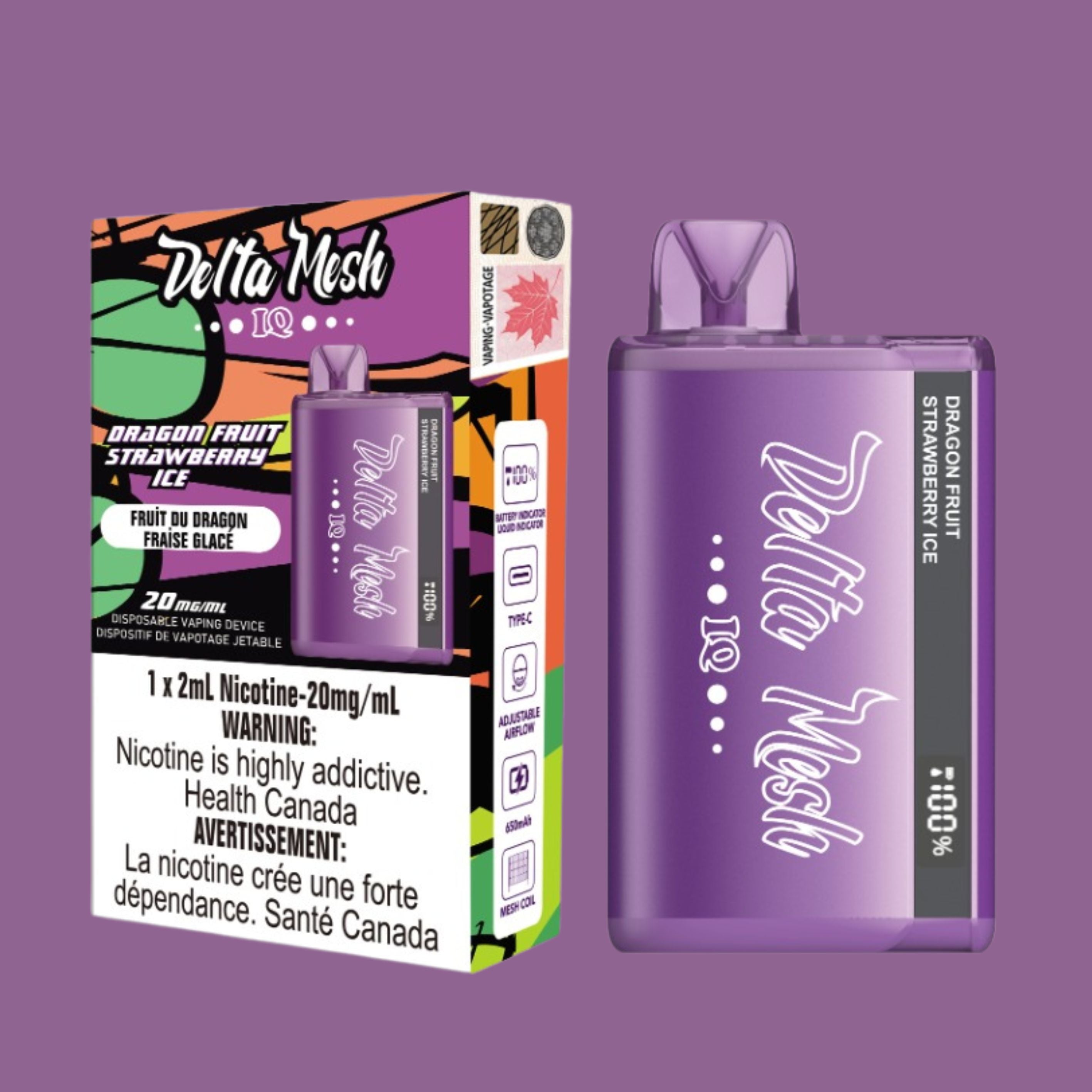 Delta Mesh IQ Disposable Vape