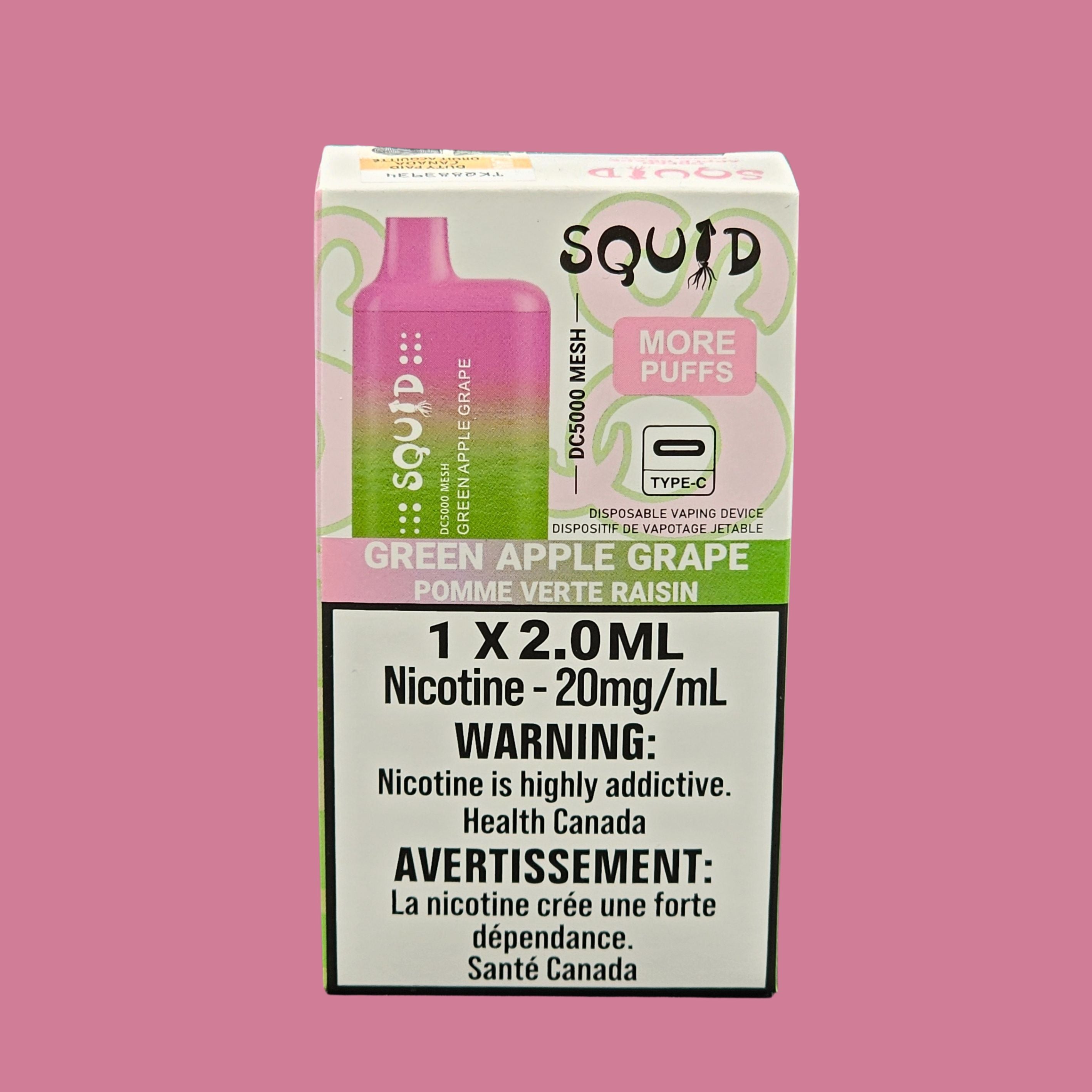 Squid DC Disposable Vape