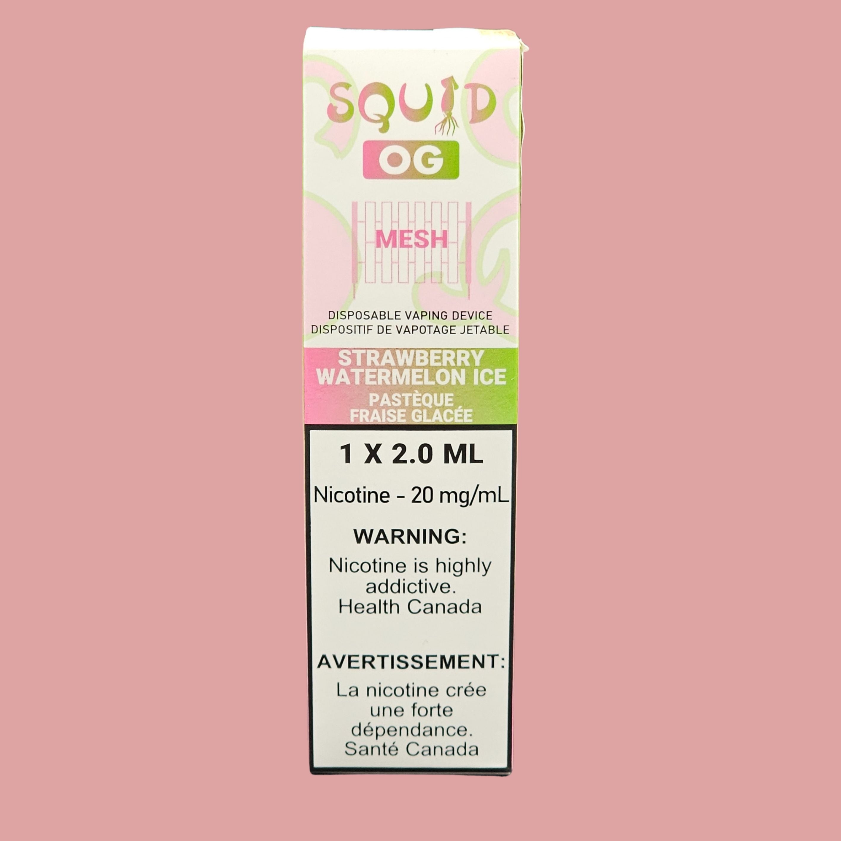 Squid Vape Double Barrel CROSS - 50ML - SQUID JUICE - MG VAPE DISTRIBUTION Liquid Brands Squid Vape Double Barrel CROSS - 50ML - SQUID JUICE - MG VAPE DISTRIBUTION Liquid Brands
