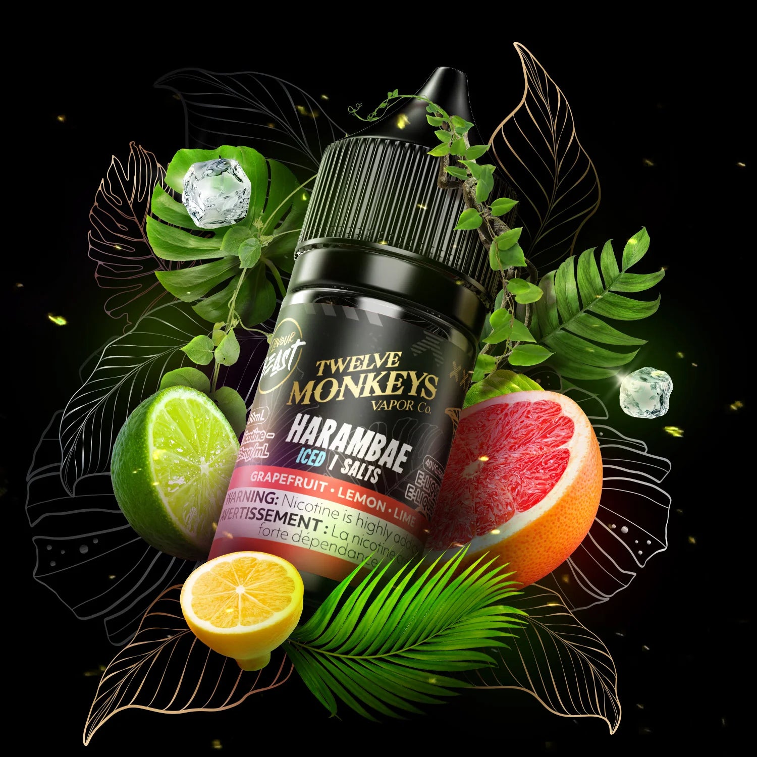 Flavour Beast X Twelve Monkeys E-Liquid